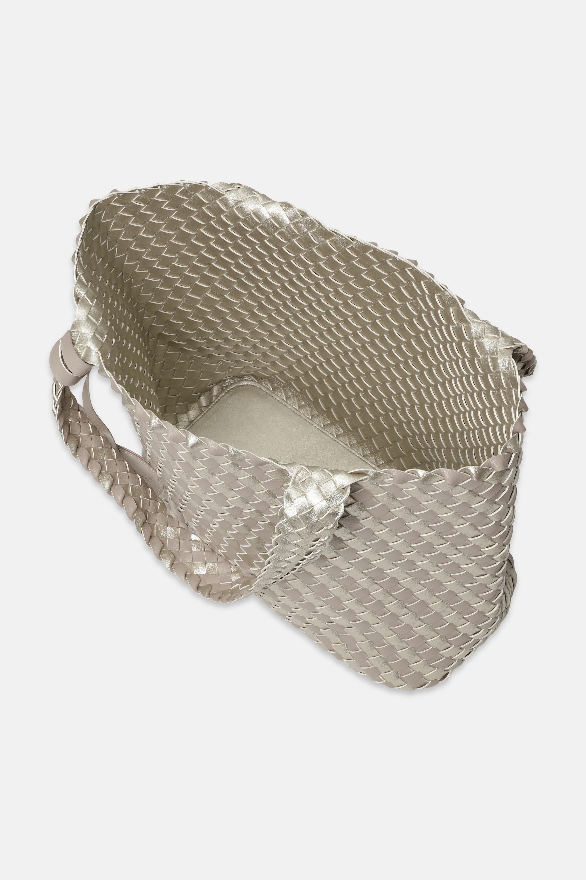 Tote Bag Geflochten - Atmosphere Platin